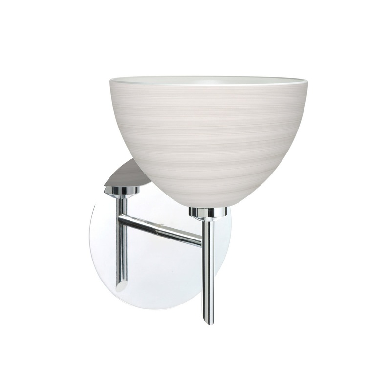 Besa 1SW-4679KR-CR Brella One Light Wall Sconce Chrome