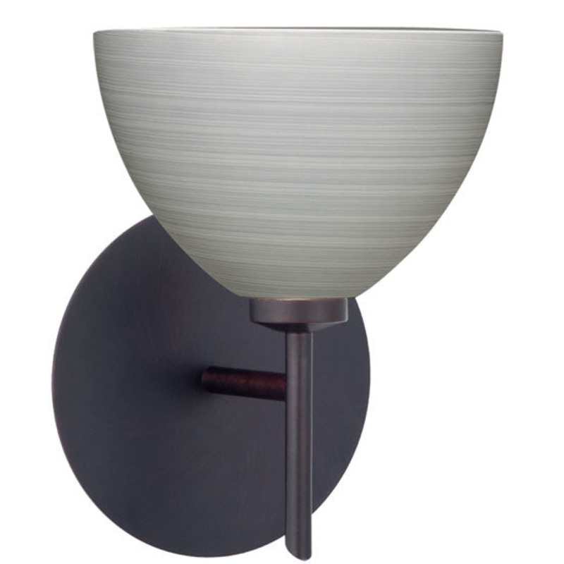 Besa 1SW-4679TN-BR Brella One Light Wall Sconce Bronze