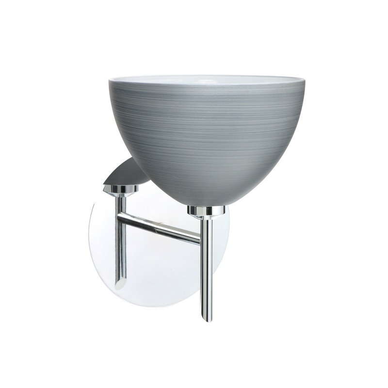 Besa 1SW-4679TN-CR Brella One Light Wall Sconce Chrome