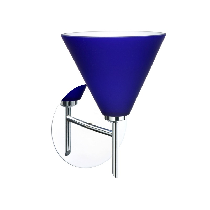 Besa 1SW-5121CM-CR Kani One Light Wall Sconce Chrome (Discontinued)