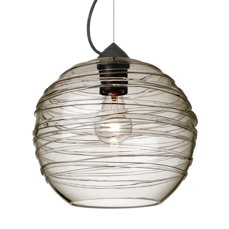 Besa 1KX-462702-EDIL-BK Besa Wave 10 Pendant LED Pendant Black