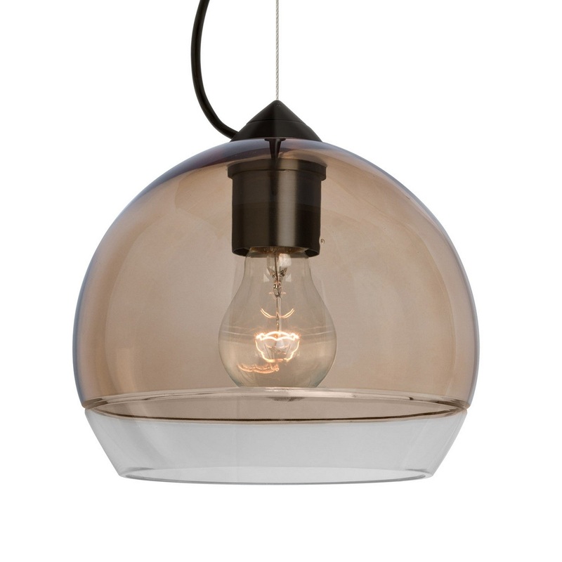 Besa 1KX-ALLY8SM-BK Besa Ally 8 Cable Pendant One Light Pendant Black