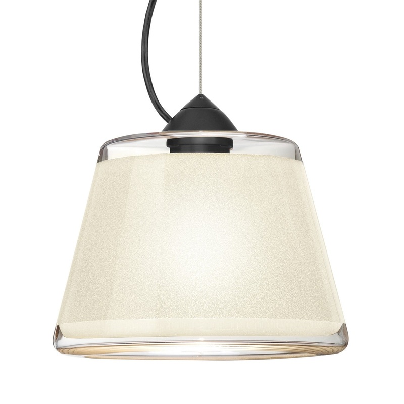 Besa 1KX-PIC9WH-LED-BK Besa Pica 9 Pendant LED Pendant Black