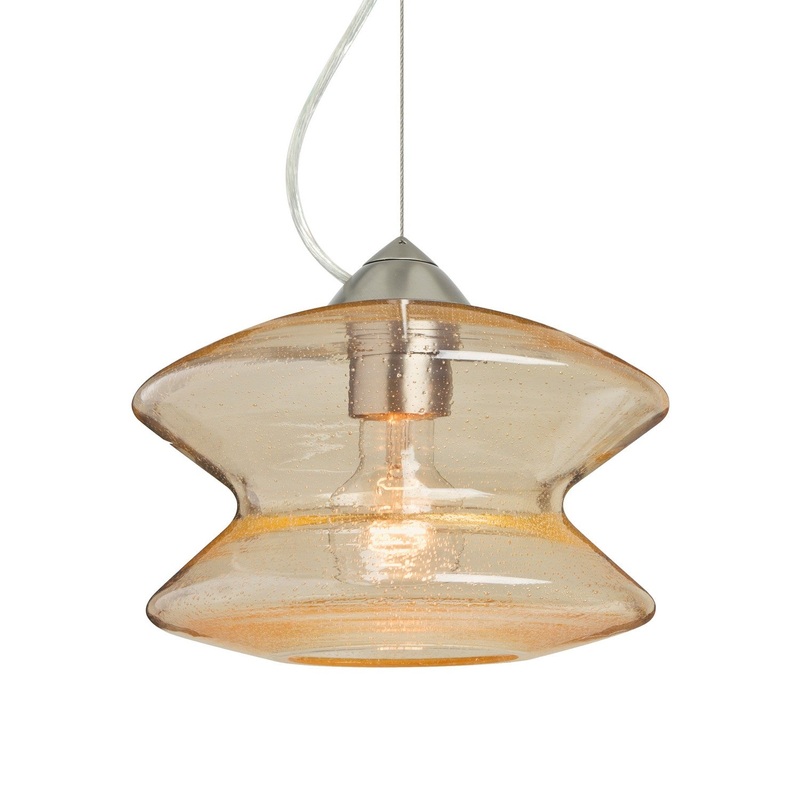 Besa 1KX-ZENGD-EDIL-SN Besa Zen Cable Pendant LED Pendant Satin Nickel