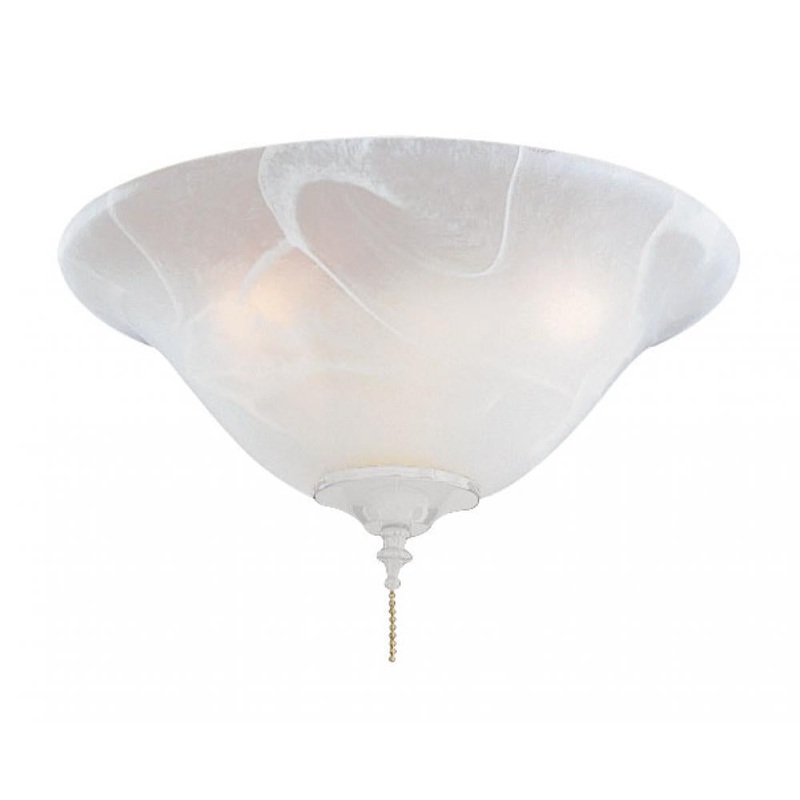 Minka-Aire K9363L LED Ceiling Fan Light Kit, White