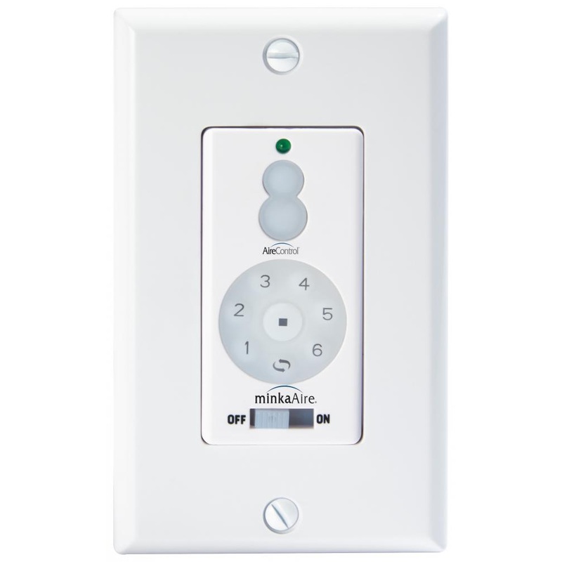 Minka-Aire WC1000 Dc Fan Wall Control, White