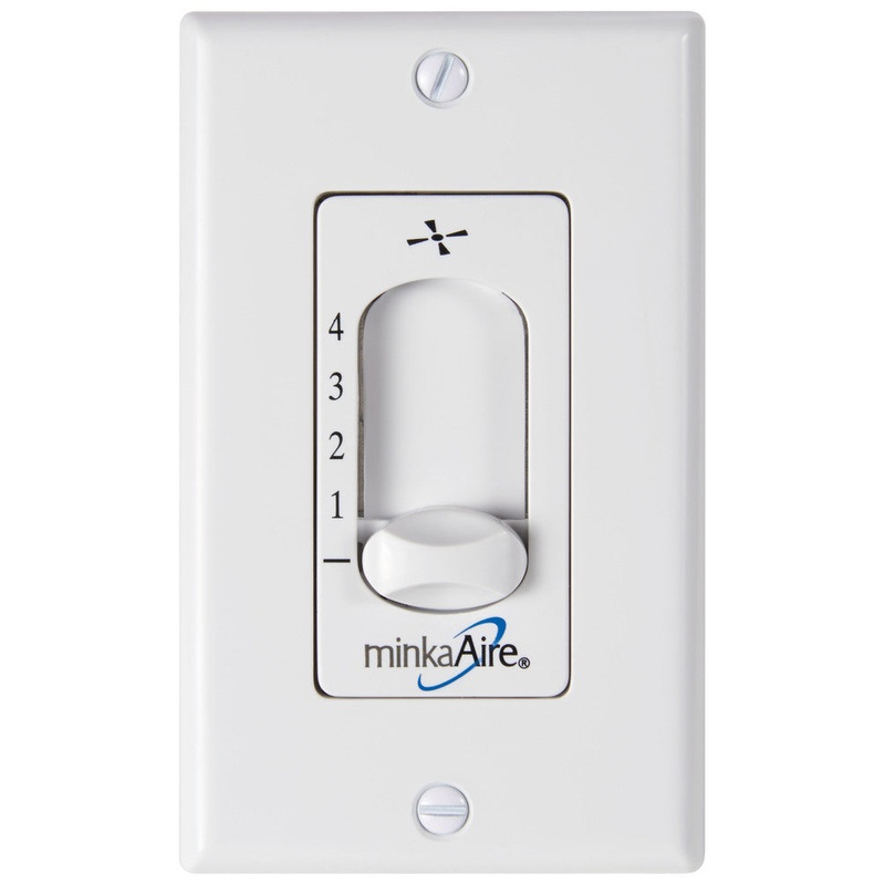 Minka-Aire WC105-WH Minka-Aire Wall Control System, White