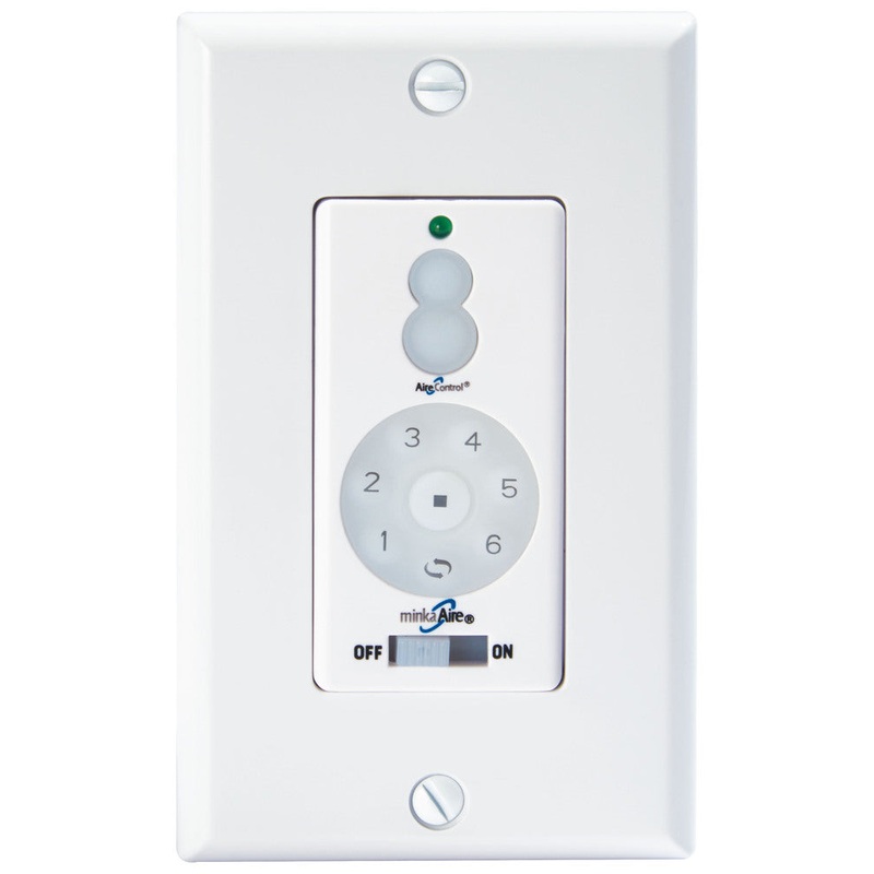 Minka-Aire WC400 Minka-Aire Dc Fan Wall Remote Control Full Function, White