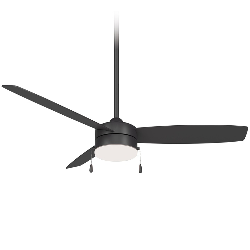 Minka-Aire F670L-CL Airetor III 54" Ceiling Fan, Coal