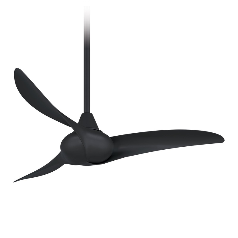 Minka-Aire F854-CL Wave 44" Ceiling Fan, Coal