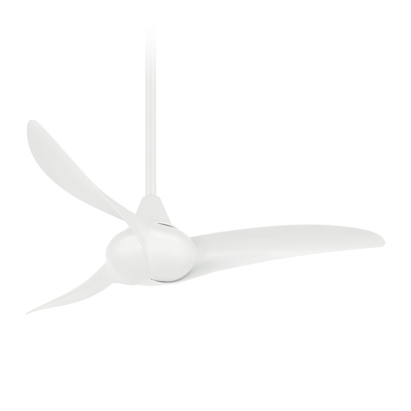 Minka-Aire F854-WH Wave 44" Ceiling Fan, White