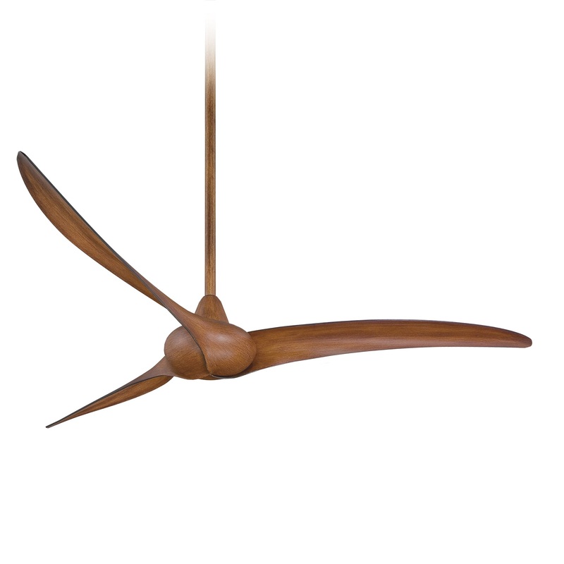Minka-Aire F855-DK Wave 65" Ceiling Fan, Distressed Koa