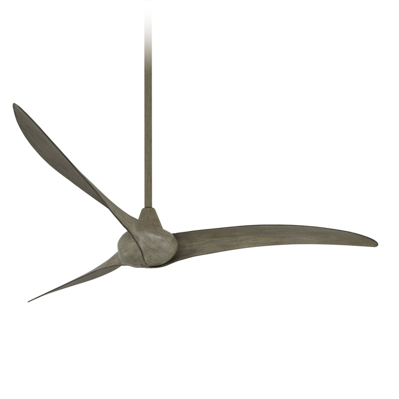 Minka-Aire F855-DRF Wave 65" Ceiling Fan, Driftwood