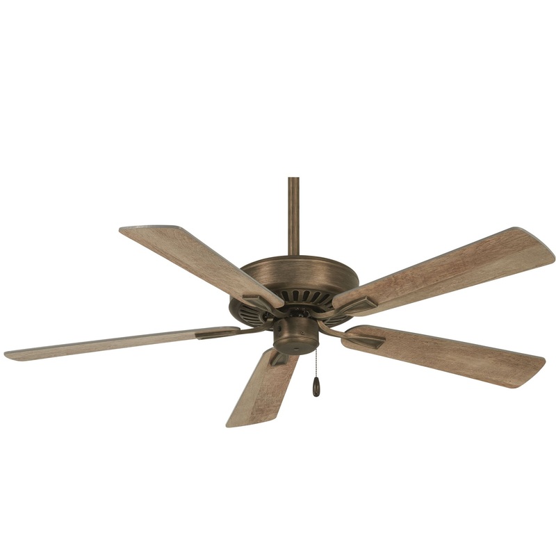 Minka-Aire F556-HBZ Contractor Plus 52" Ceiling Fan, Heirloom Bronze