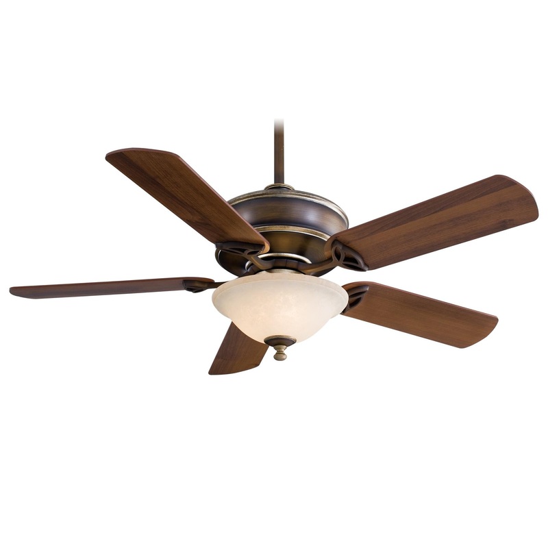 Minka-Aire F620L-BCW Bolo - LED 52 Inch Ceiling Fan, Belcaro Walnut Finish (Discontinued)