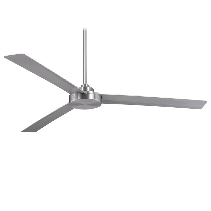 Minka-Aire F624-ABD Roto XL 62" Ceiling Fan, Brushed Aluminum