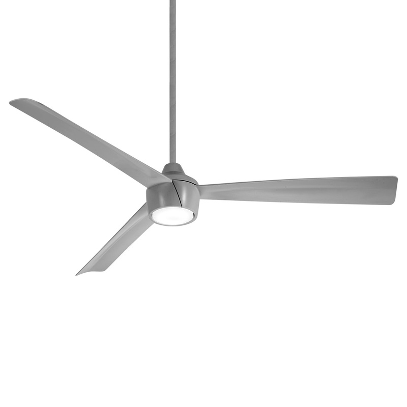 Minka-Aire F626L-GRY Skinnie 56" Ceiling Fan, Grey