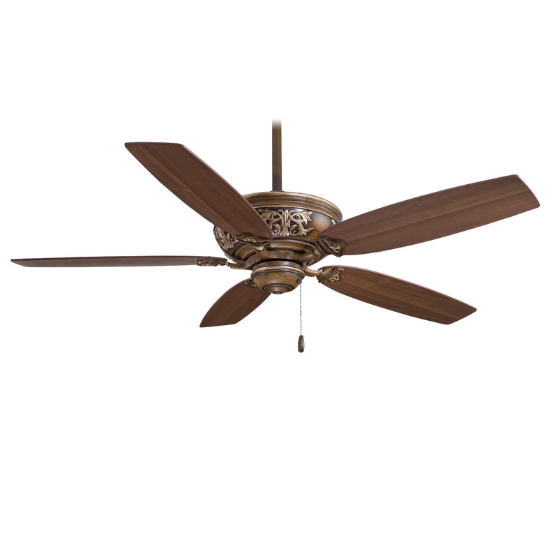 Minka-Aire F659-BCW Classica 54" Ceiling Fan, Belcaro Walnut