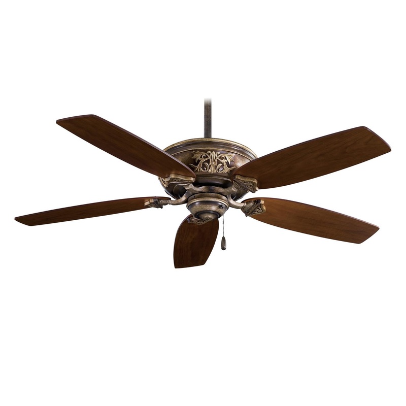 Minka-Aire F659-PI Classica 54" Ceiling Fan, Patina Iron