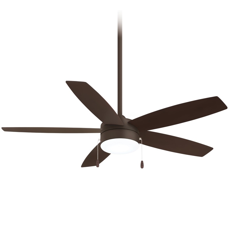 Minka-Aire F673L-ORB Airetor 52" Ceiling Fan, Oil Rubbed Bronze