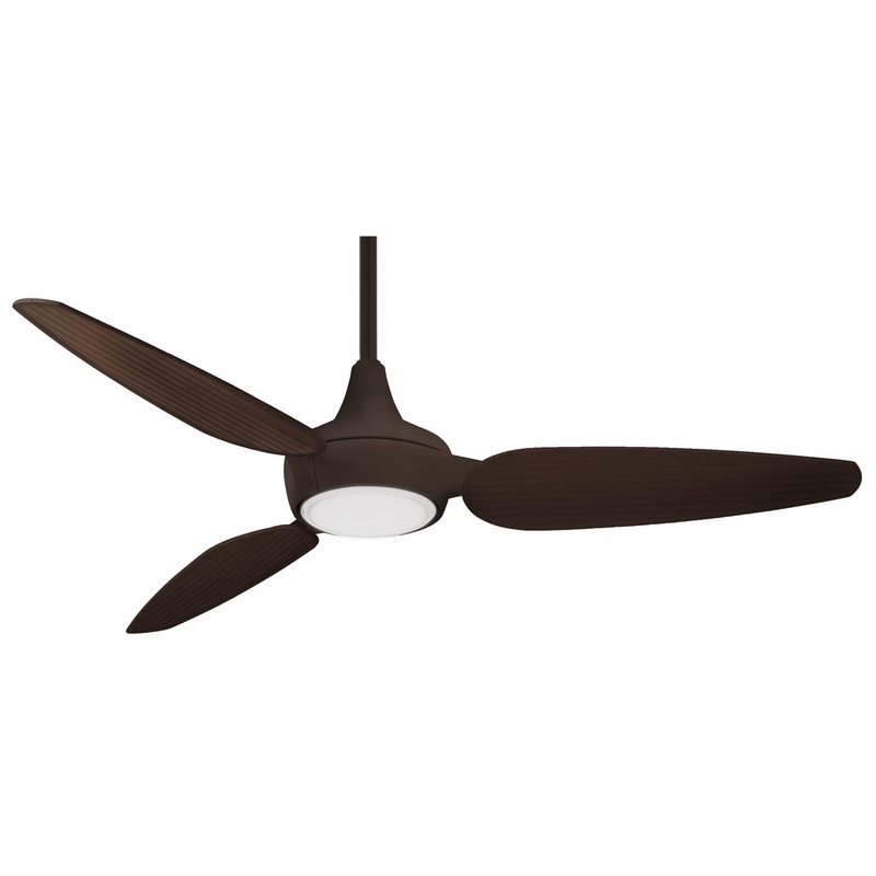 Minka-Aire F675L-ORB Seacrest LED 60" Ceiling Fan, Oil Rubbed Bronze