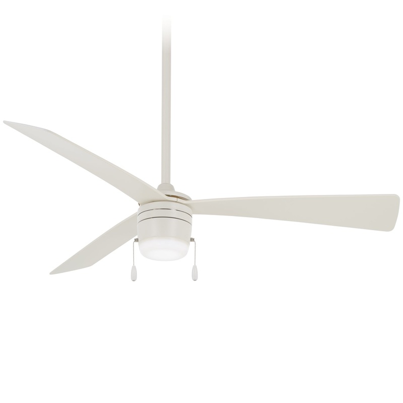 Minka-Aire F676L-WHF Vital 44" Ceiling Fan, Flat White