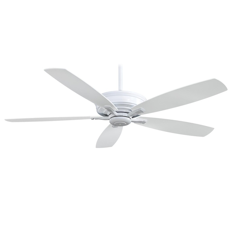 Minka-Aire F696-WH Kafe-XL 60" Ceiling Fan, White