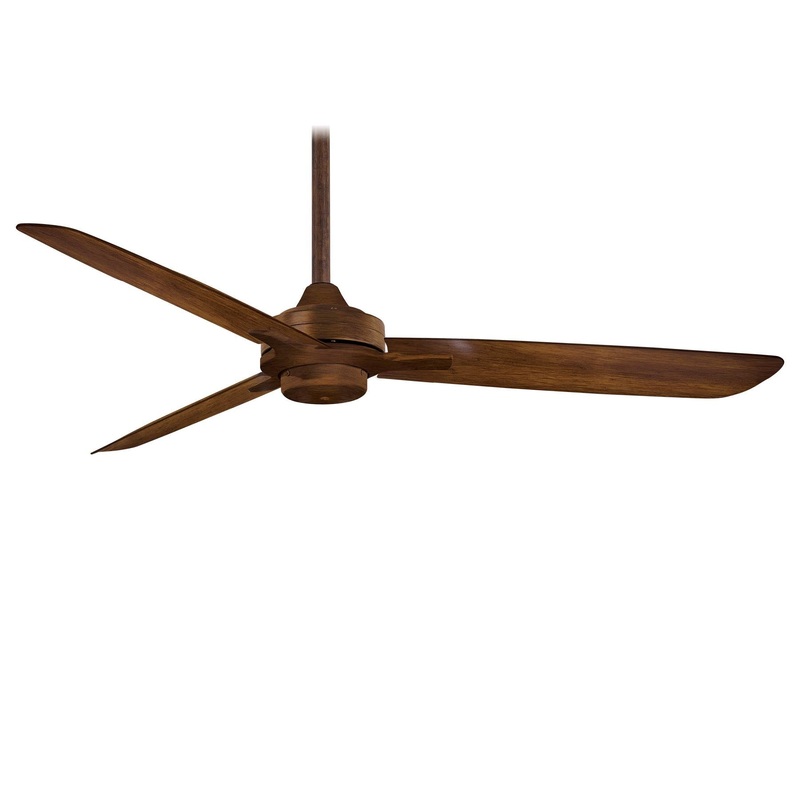 Minka-Aire F727-DK Rudolph 52" Ceiling Fan, Distressed Koa