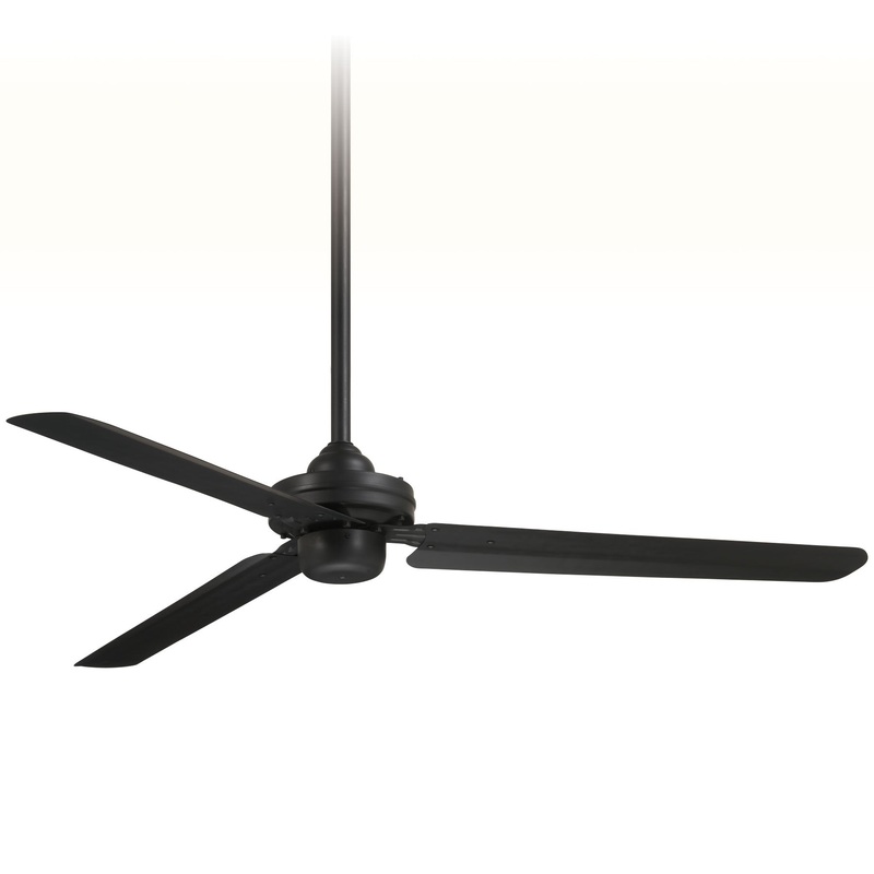 Minka-Aire F729-CL Steal 54" Ceiling Fan, Coal