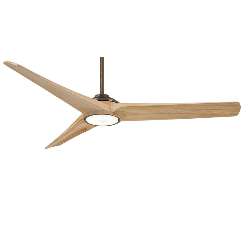 Minka-Aire F747L-HBZ/MP Timber 68" Ceiling Fan, Heirloom Bronze