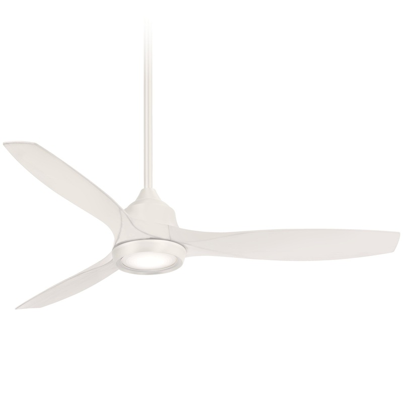 Minka-Aire F749L-WHF Skyhawk 60" Ceiling Fan, Flat White