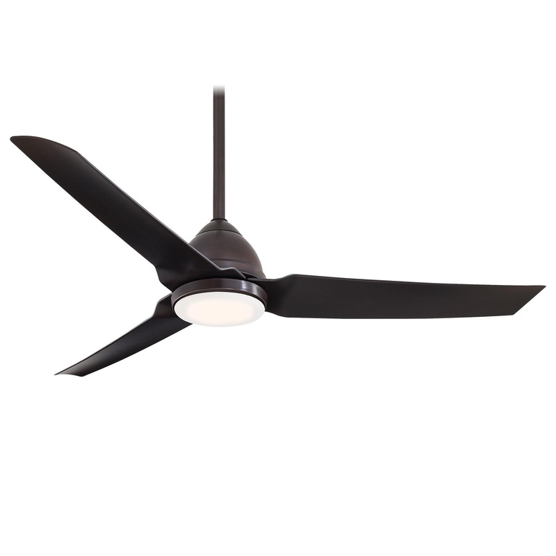 Minka-Aire F753L-KA Java LED 54" Ceiling Fan, Kocoa
