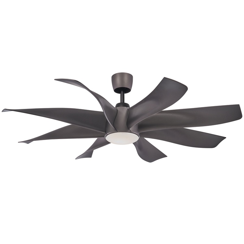 Minka-Aire F788L-GS Dream Star 60" Ceiling Fan, Graphite Steel