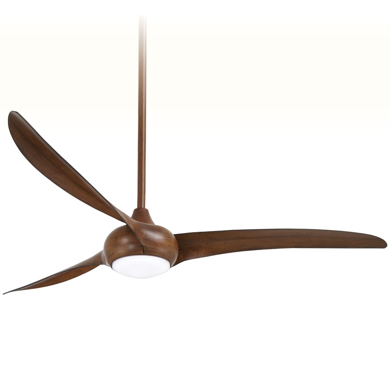 Minka-Aire F848-DK Light Wave 65" Ceiling Fan, Distressed Koa