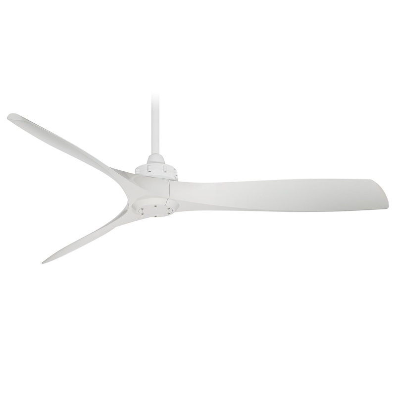 Minka-Aire F853-WH Aviation 60" Ceiling Fan, White