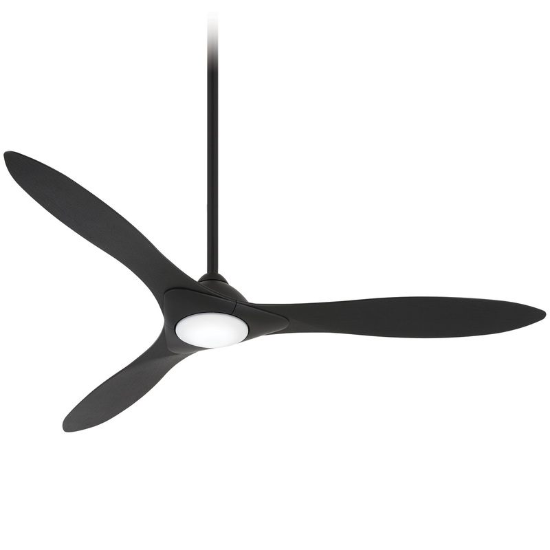 Minka-Aire F868L-CL/CL Sleek 60" Ceiling Fan, Coal