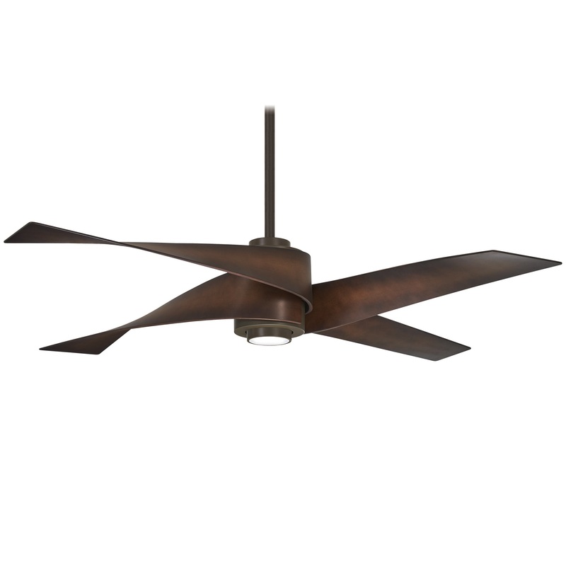 Minka-Aire F903L-ORB Artemis IV 64" Ceiling Fan, Oil Rubbed Bronze