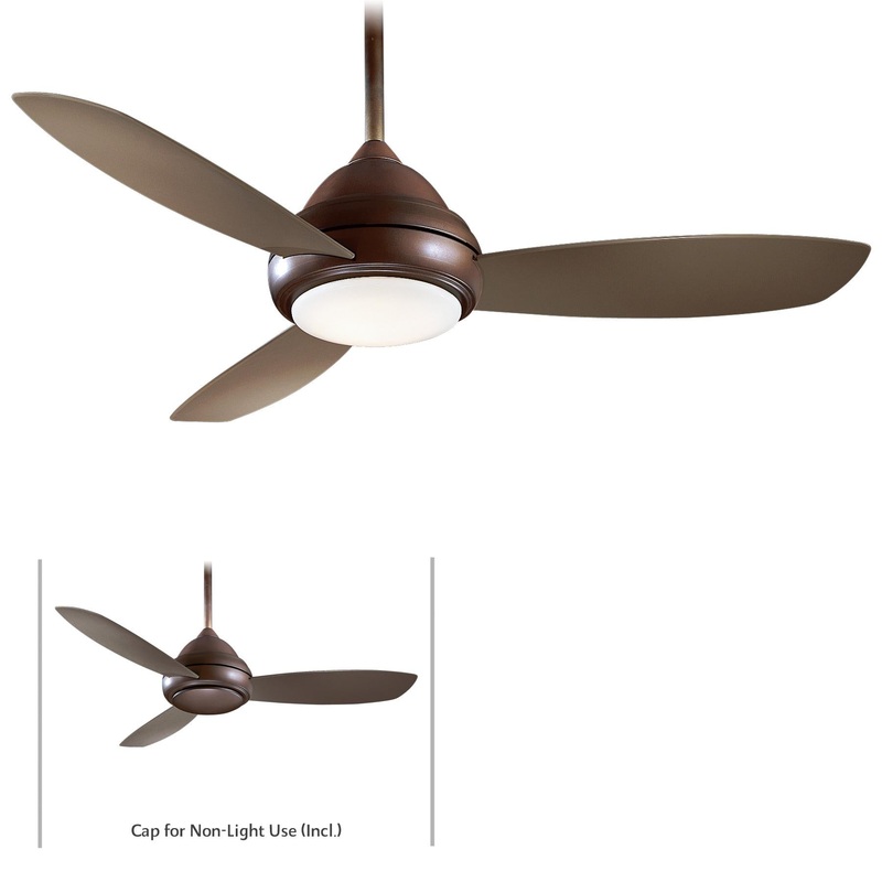 Minka-Aire F516L-ORB Concept I LED 44" Ceiling Fan, Oil Rubbed Bronze