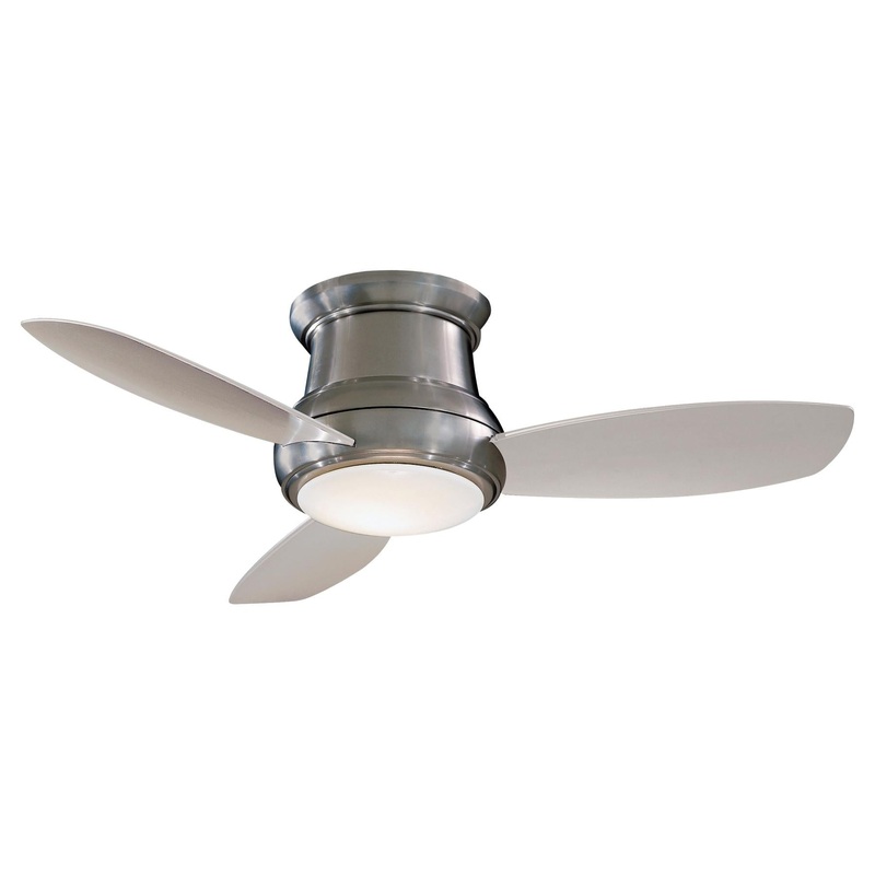Minka-Aire F518L-BN Concept II LED 44" Ceiling Fan, Brushed Nickel