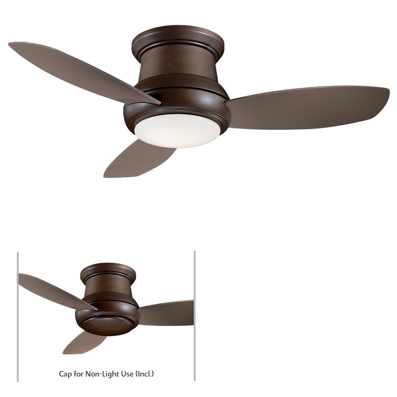 Minka-Aire F518L-ORB Concept II LED 44" Ceiling Fan, Oil Rubbed Bronze