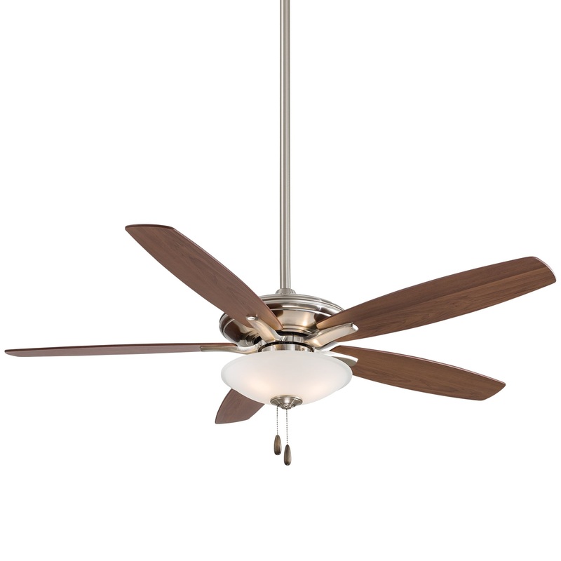 Minka-Aire F522L-BN Mojo 52" Ceiling Fan, Brushed Nickel