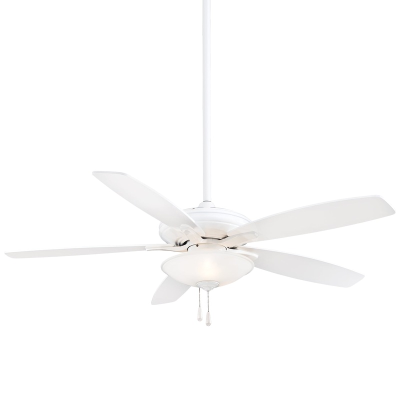 Minka-Aire F522L-WH Mojo 52" Ceiling Fan, White