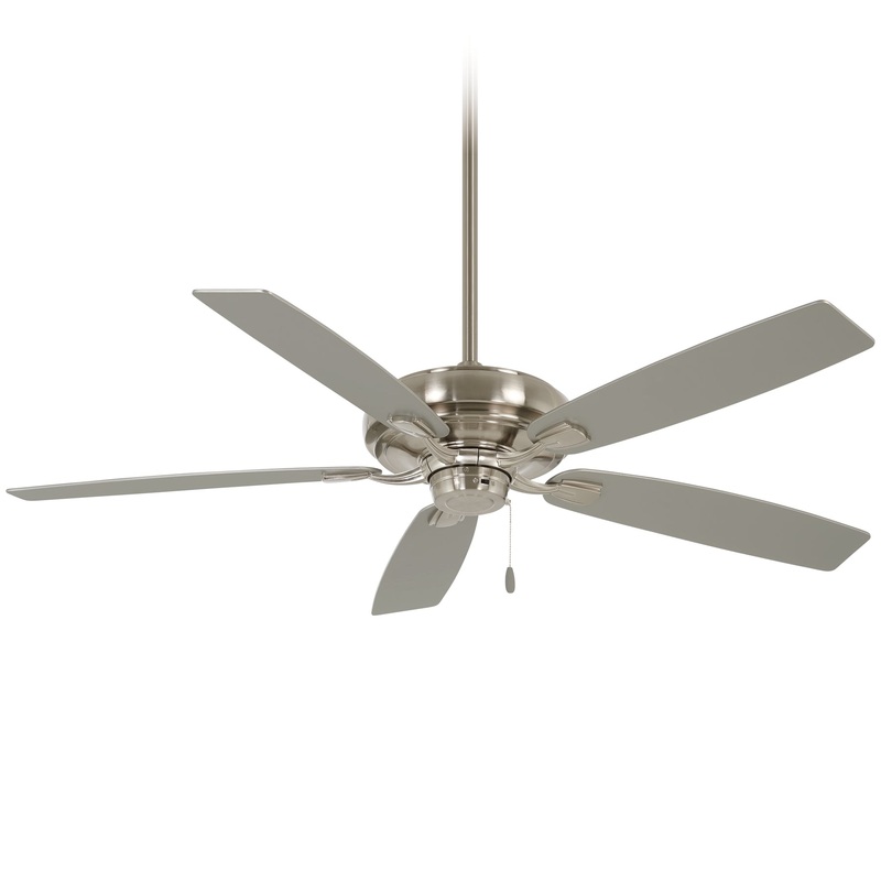 Minka-Aire F551-BN Watt 60" Ceiling Fan, Brushed Nickel