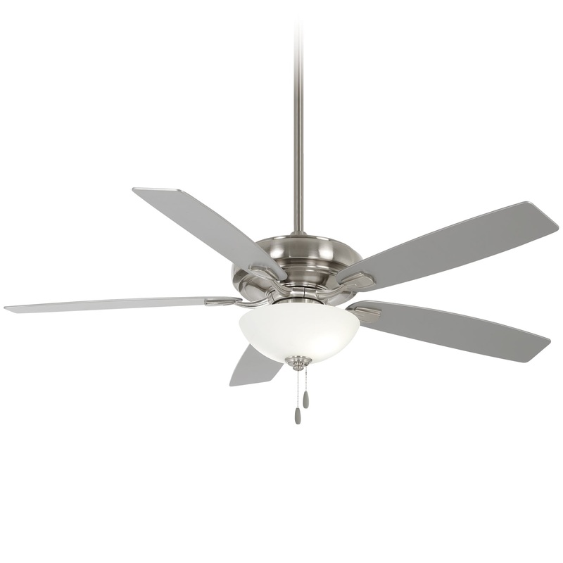 Minka-Aire F552L-BN Watt II LED 60" Ceiling Fan, Brushed Nickel