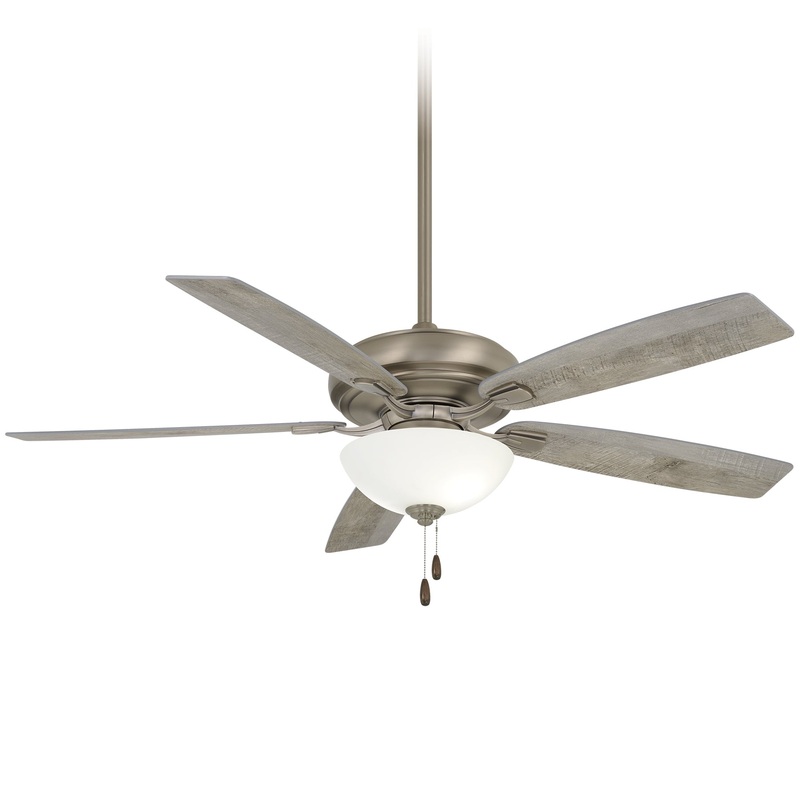 Minka-Aire F552L-BNK Watt II LED 60" Ceiling Fan, Burnished Nickel