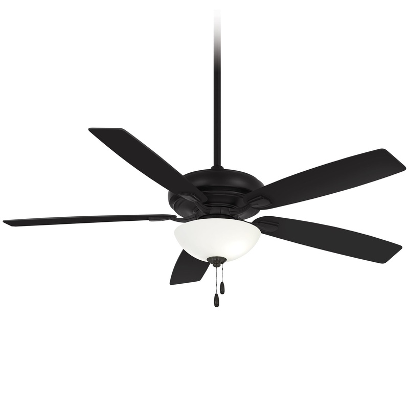 Minka-Aire F552L-CL Watt II LED 60" Ceiling Fan, Coal