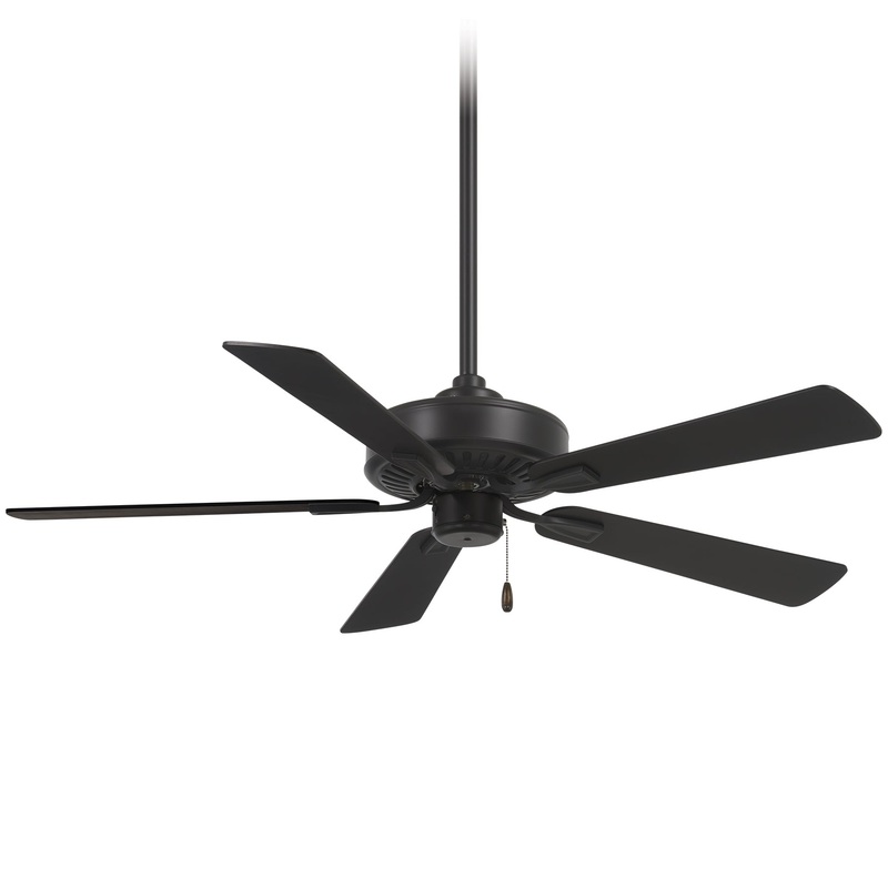 Minka-Aire F556-CL Contractor Plus 52" Ceiling Fan, Coal