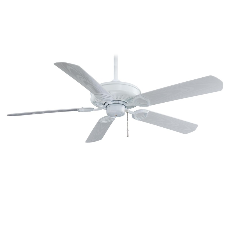 Minka-Aire F589-WH Sundowner 54" Ceiling Fan, White