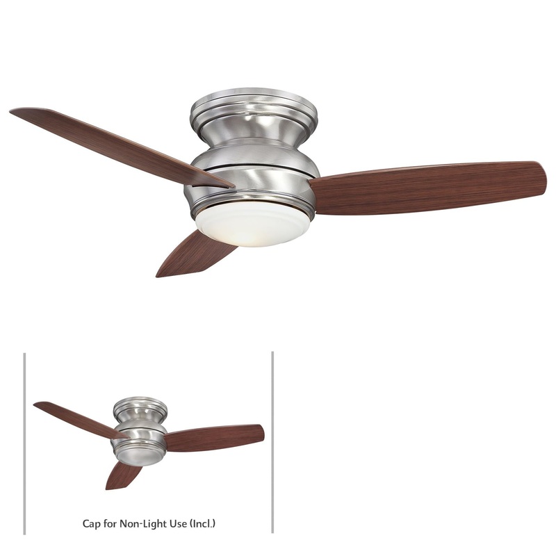 Minka-Aire F593L-PW Traditional Concept LED 44" Ceiling Fan, Pewter