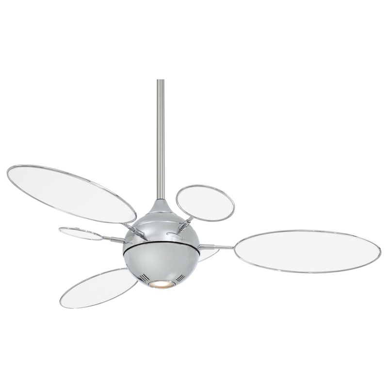 Minka-Aire F596L-PN/TL Cirque - LED 54 Inch Ceiling Fan, Polished Nickel Finish (Discontinued)